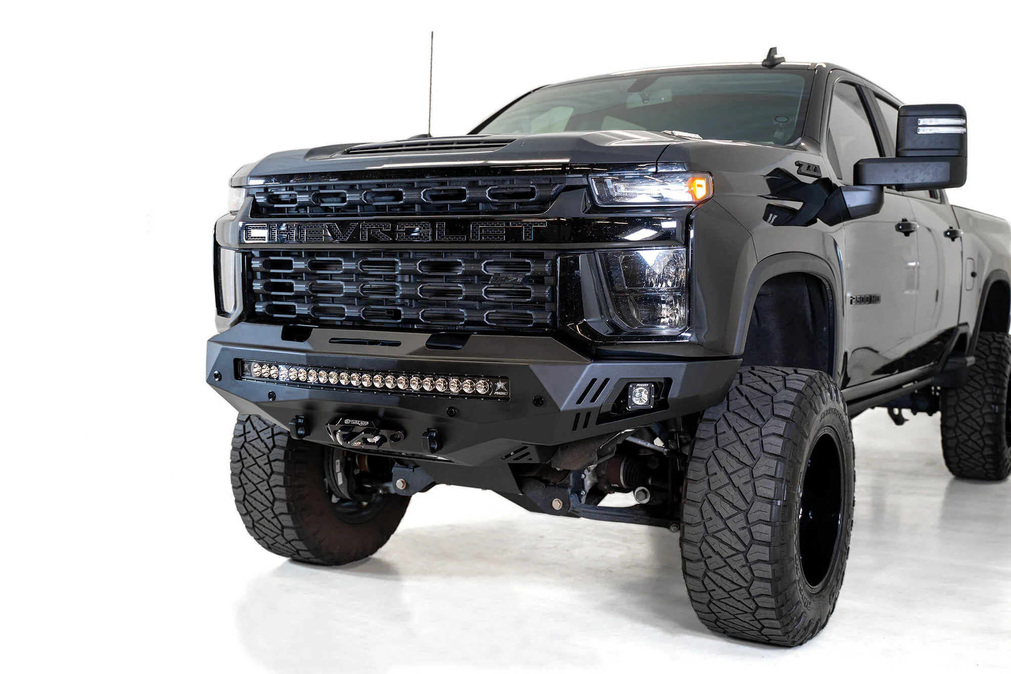 Addictive Desert Designs Chevrolet Silverado 2500HD Stealth Fighter Bull Bar 2020-2023 - Image 6