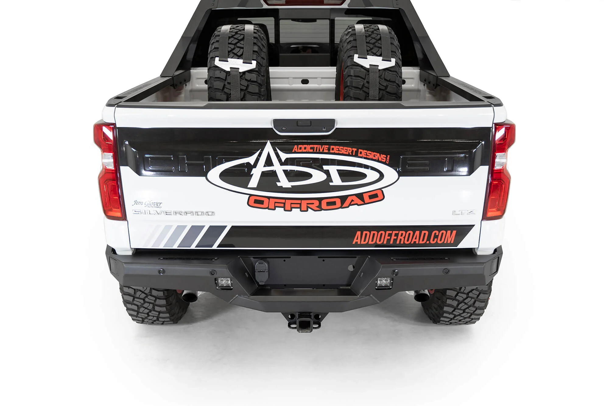 Addictive Desert Designs Chevrolet 1500 STEALTH REAR BUMPER 2019 - 2022 - Image 7