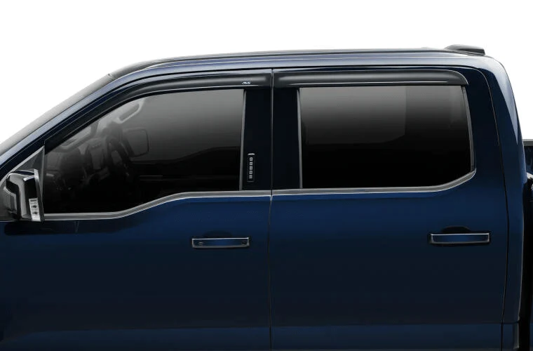 Husky Low Profile weather shields Smoke Ford F150 2021+ - Image 4