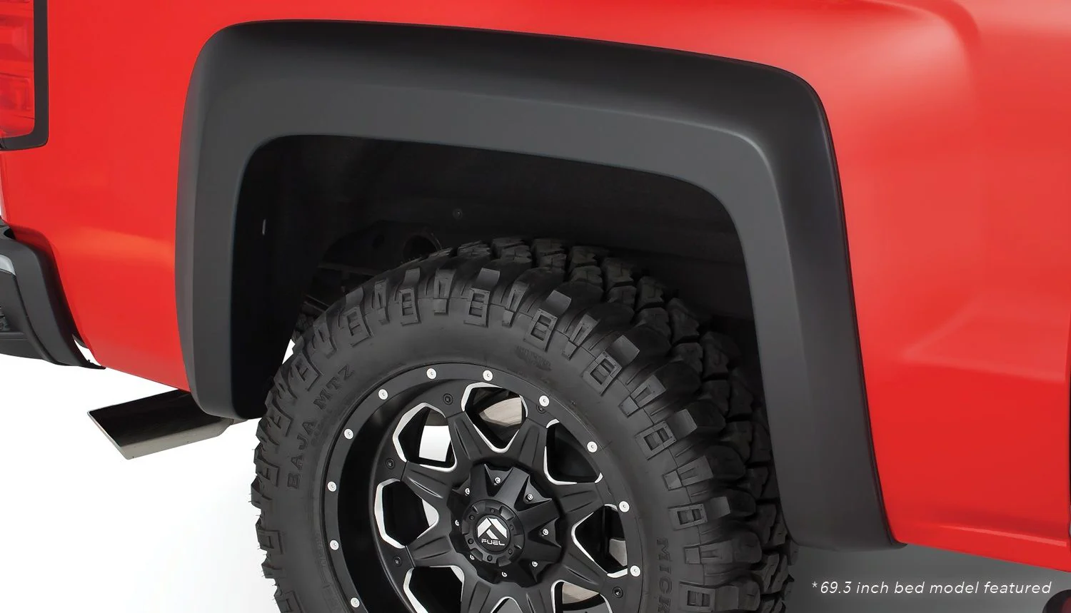 Bushwacker Smooth Extend Flares suits Silverado 2500 3500 HD 2015-2019 - Image 3