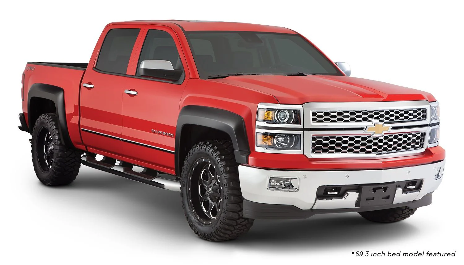 Bushwacker Smooth Extend Flares suits Silverado 2500 3500 HD 2015-2019 - Image 4
