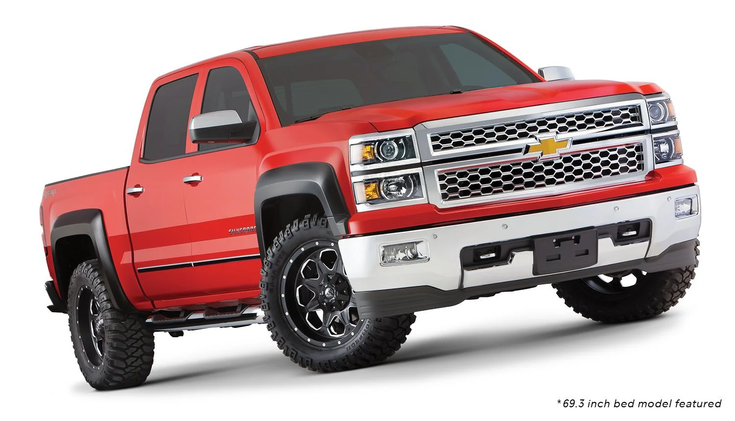 Bushwacker Smooth Extend Flares suits Silverado 2500 3500 HD 2015-2019 - Image 5