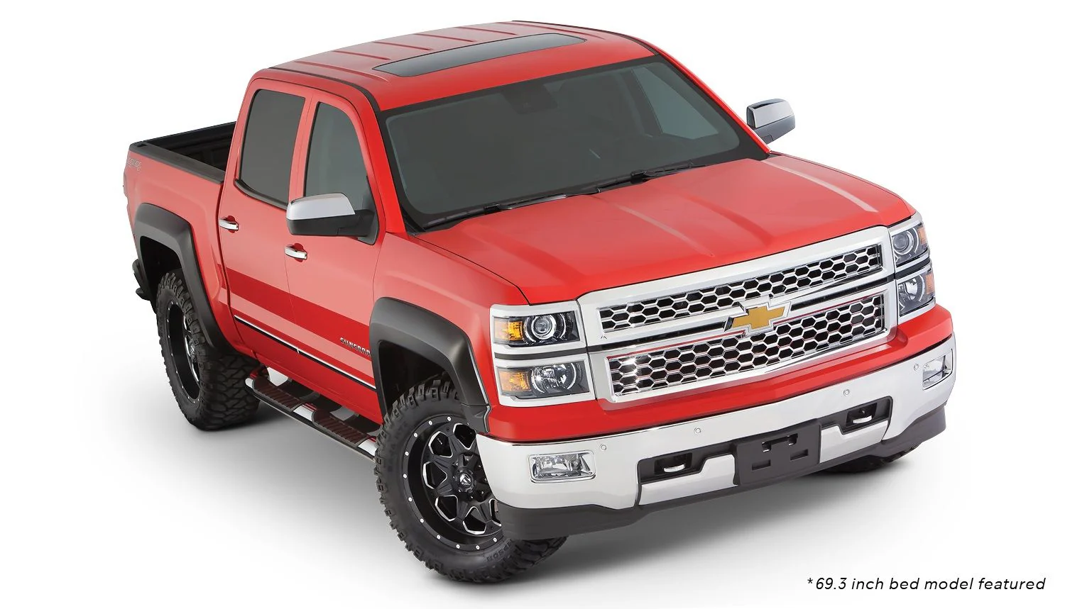Bushwacker Smooth Extend Flares suits Silverado 2500 3500 HD 2015-2019 - Image 6