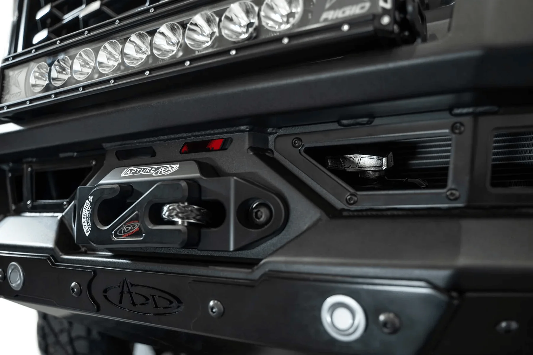 Addictive Desert Designs 2023 FORD F-250/350 PHANTOM WINCH FRONT BUMPER - Image 10