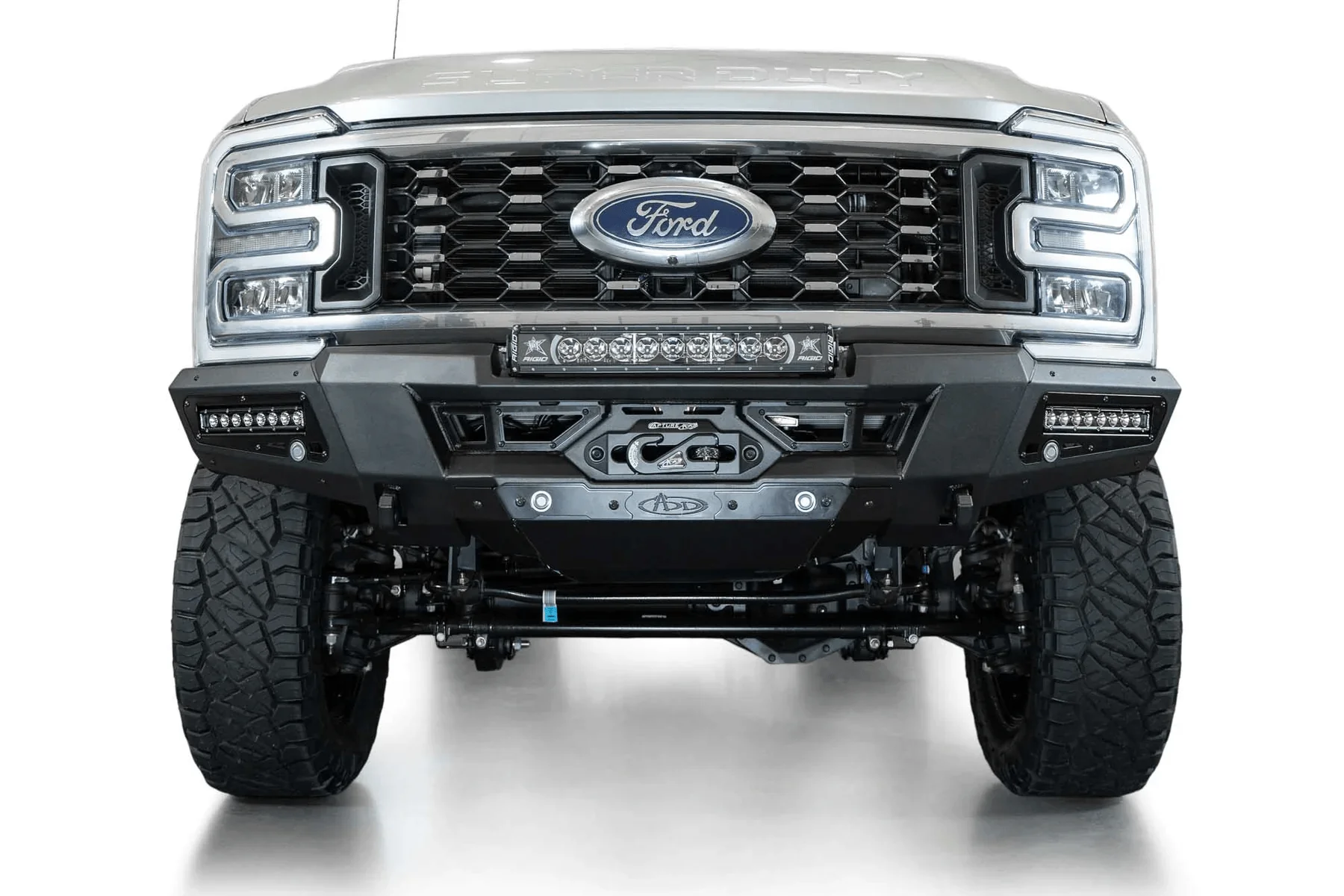 Addictive Desert Designs 2023 FORD F-250/350 PHANTOM WINCH FRONT BUMPER - Image 3