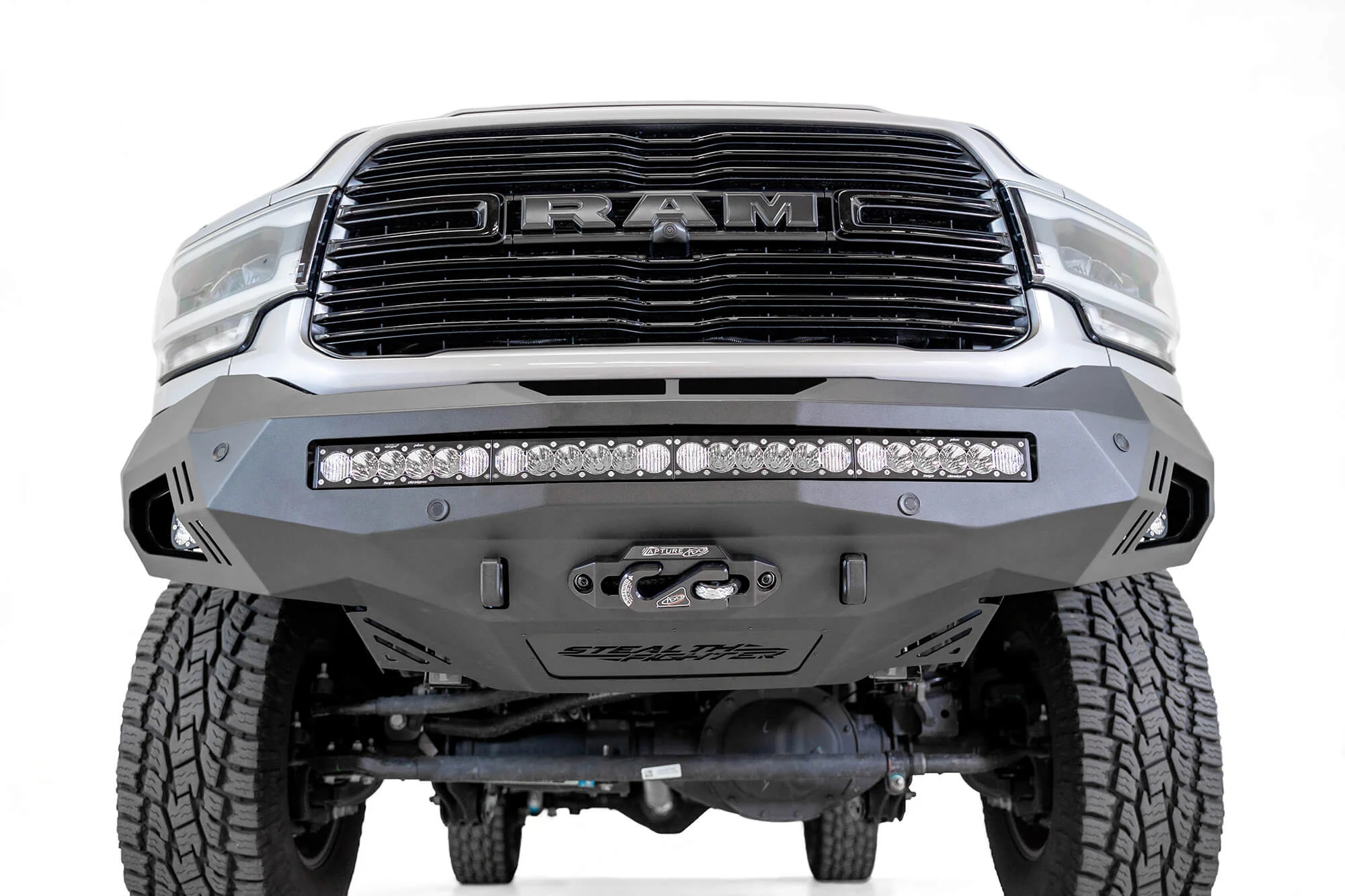 Addictive Desert Designs Ram 2500 3500 Stealth Fighter Front Bull Bar 2019 - 2024 - Image 10