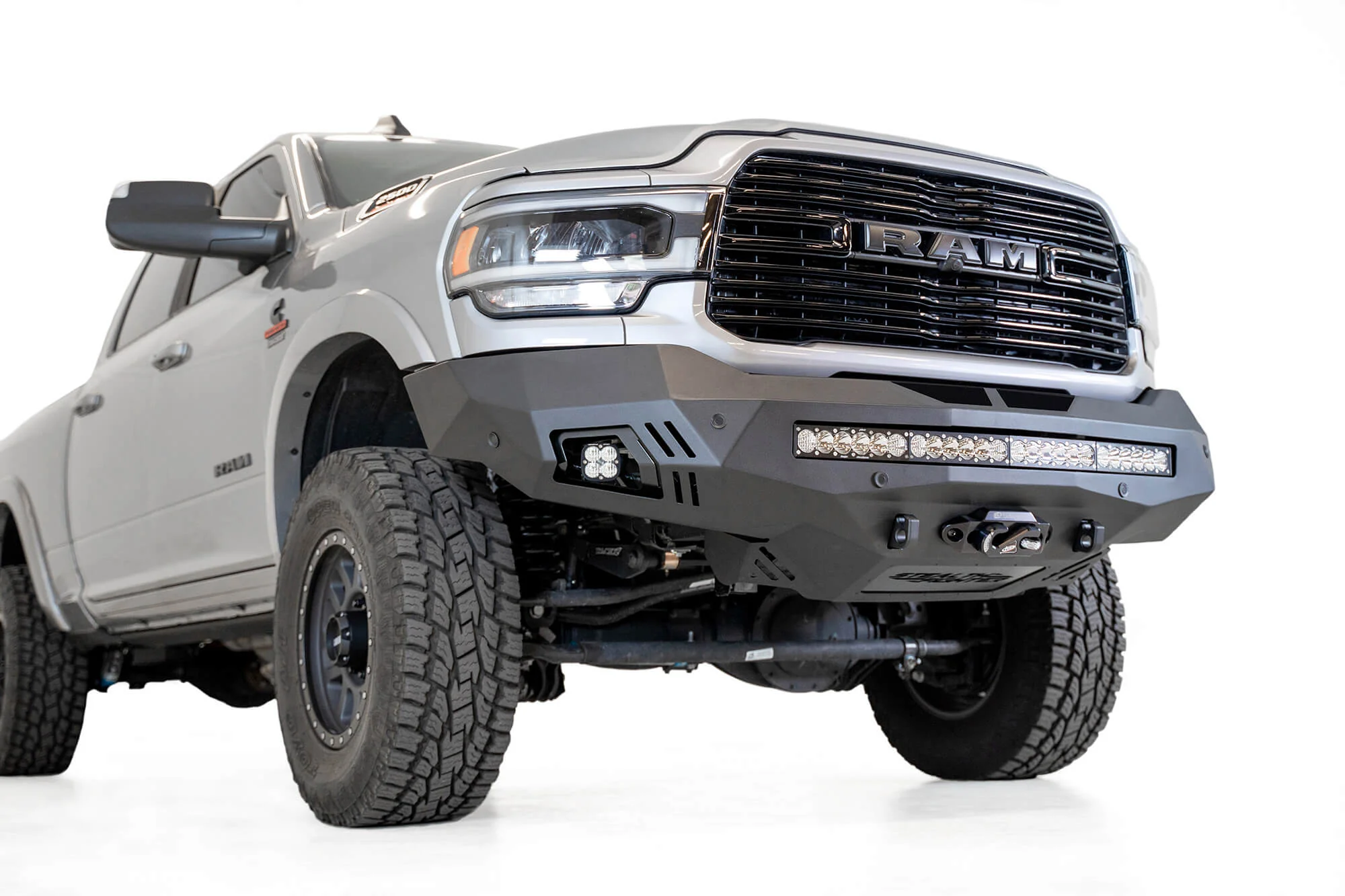 Addictive Desert Designs Ram 2500 3500 Stealth Fighter Front Bull Bar 2019 - 2024 - Image 5